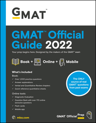 GMAT Official Guide 2022: Book + Online Question Bank, Paperback Book, By: Gmac (Graduate Management Admission Council)