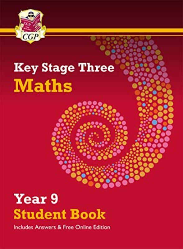 

New KS3 Maths Year 9 Student Book - with answers & Online Edition,Paperback,By:CGP Books - CGP Books