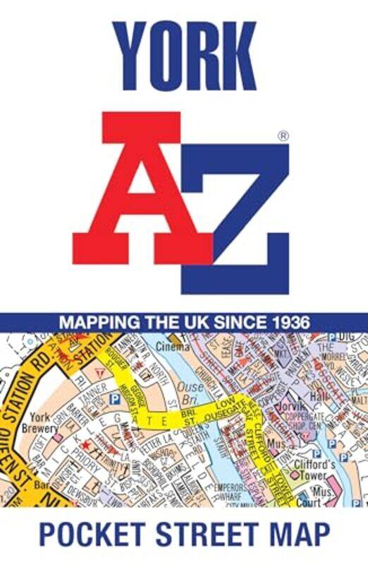 

York A-Z Pocket Street Map by A-Z Maps -Other Book Format