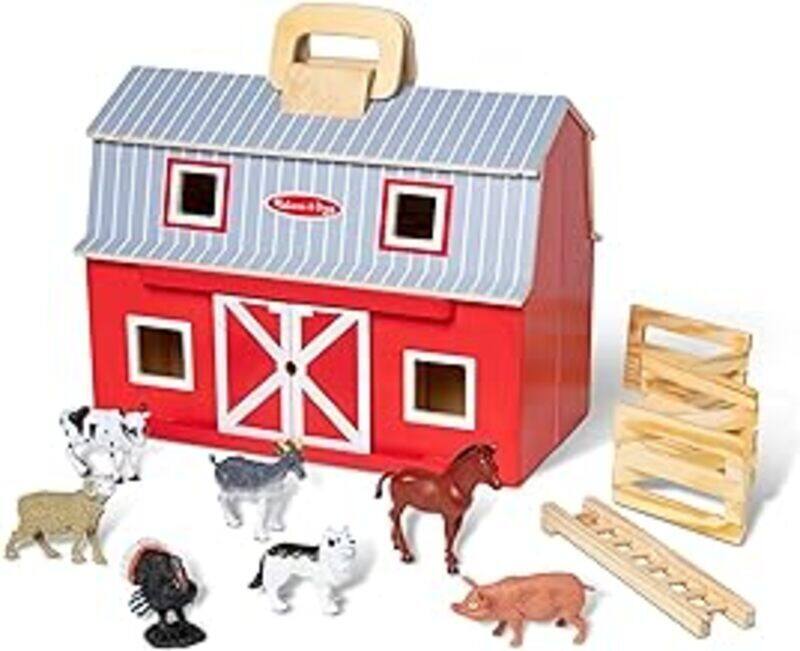 

Fold And Go Barn By Melissa & Doug - Paperback