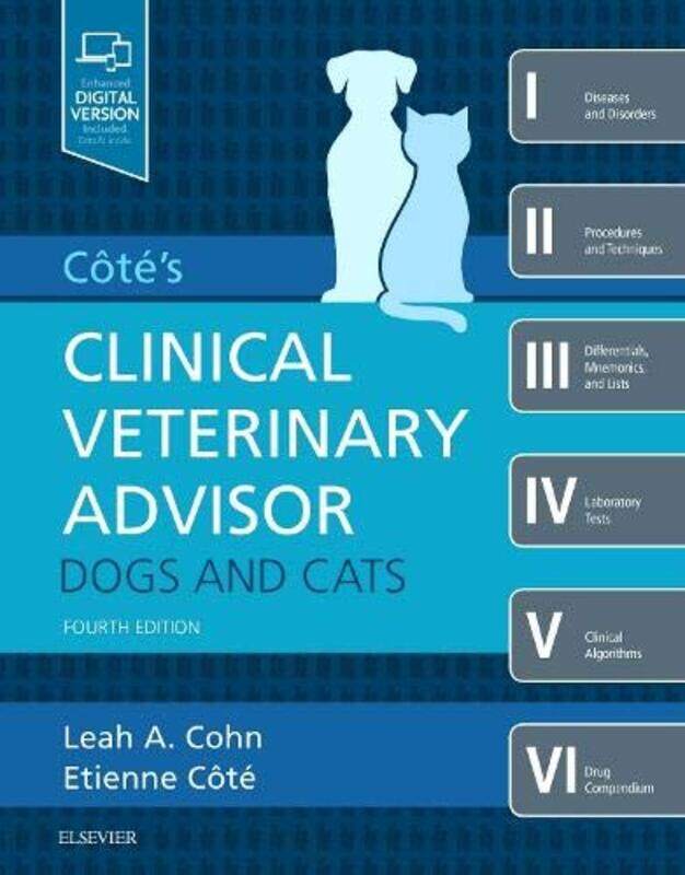 

Cotes Clinical Veterinary Advisor Dogs and Cats by John C University of Sheffield Barrett-Hardcover