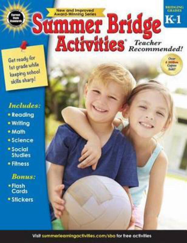 

Summer Bridge Activities(r), Grades K - 1, Hardcover Book, By: Summer Bridge Activities