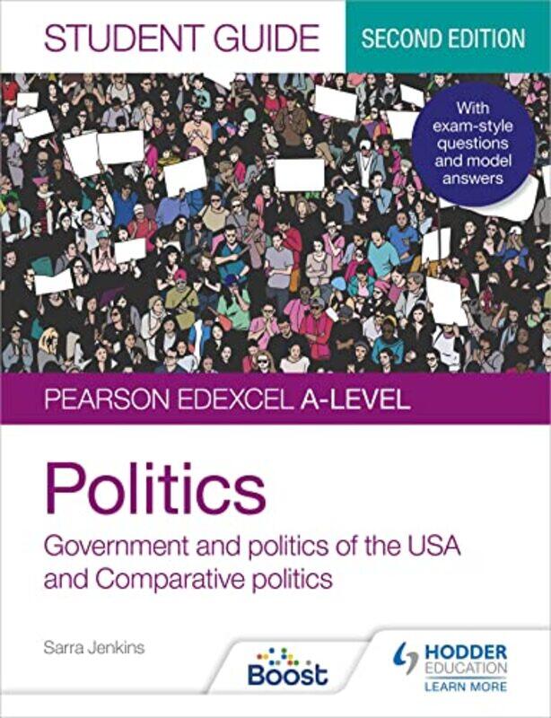 

Pearson Edexcel Alevel Politics Student Guide 2 Government And Politics Of The Usa And Comparative By Sarra Jenkins -Paperback