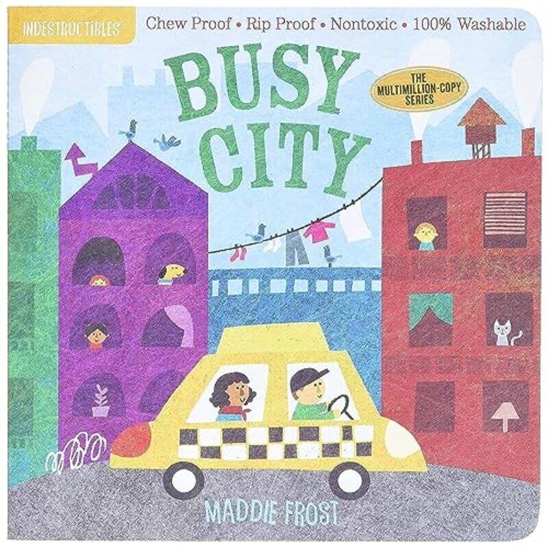 

Indestructibles: Busy City,Paperback by Maddie Frost