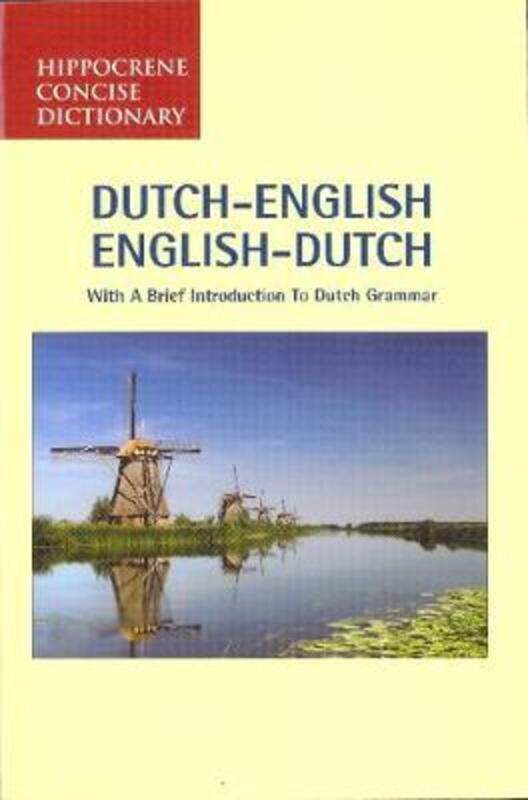 

Dutch-English/English-Dutch Concise Dictionary,Paperback, By:Books, Editors of Hippocrene