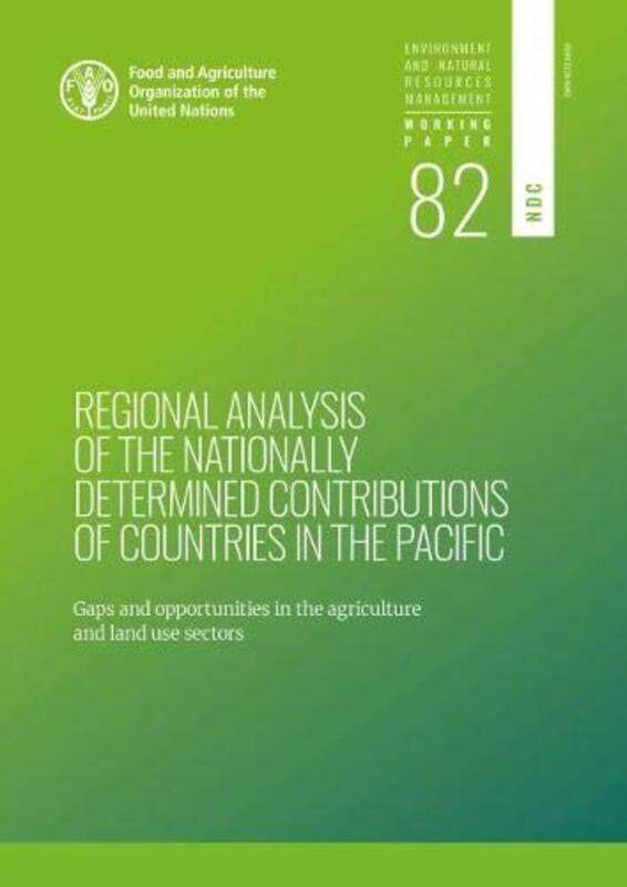 

Regional analysis of the nationally determined contributions in the Pacific by Barry Grantham-Paperback