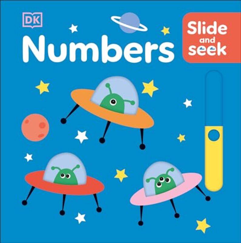 

Slide And Seek Numbers By Dk - Hardcover