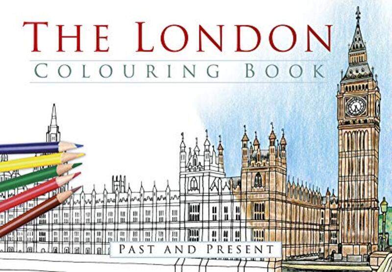 

The London Colouring Book Past and Present -Paperback