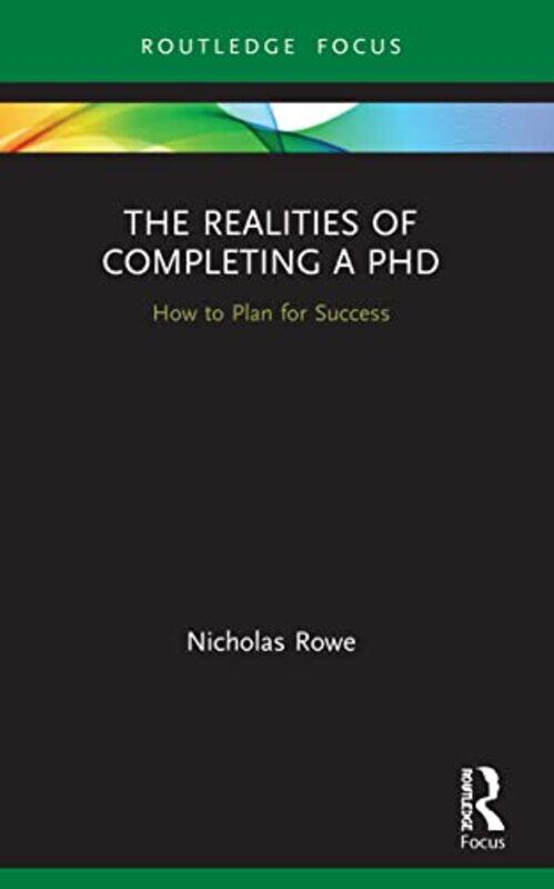 

The Realities of Completing a PhD by Daniel Sack-Paperback