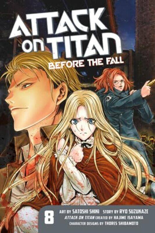 

Attack On Titan Before The Fall 8 by Isayama, Hajime - Suzukaze, Ryo-Paperback