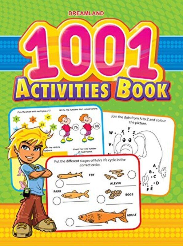 

1001 Activity Book Paperback by Dreamland Publications