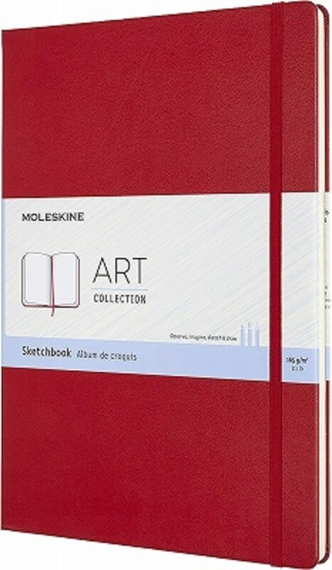 

Moleskine Art A4 Sketchbook Red by Moleskine-Paperback