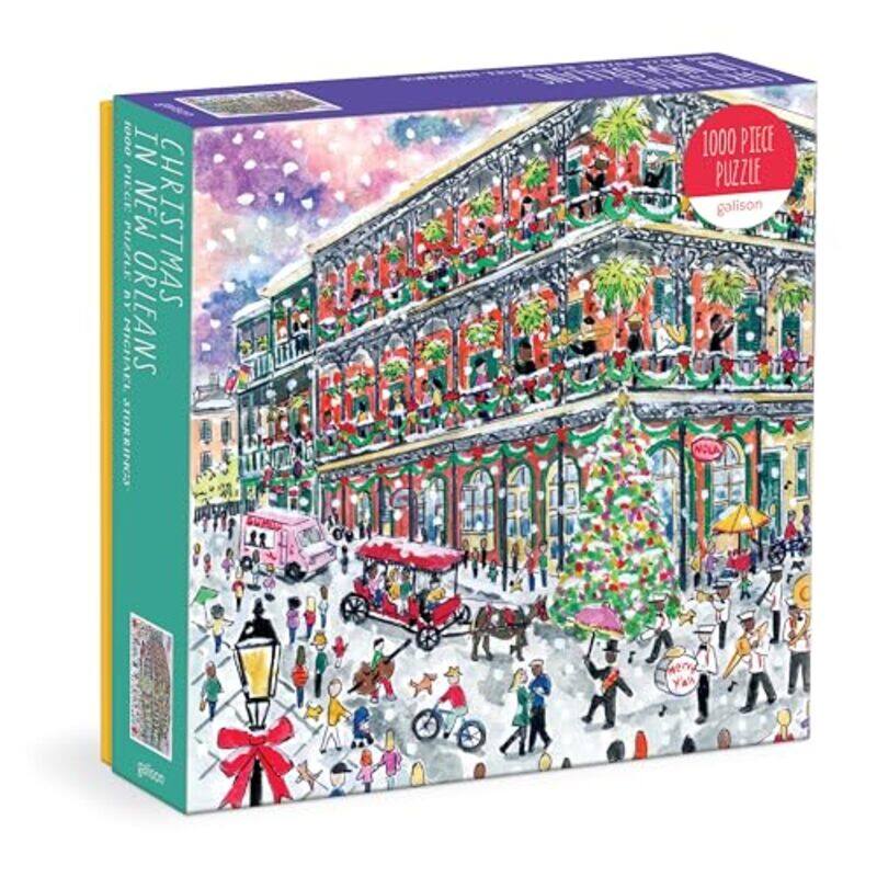 

Christmas In New Orleans 1000Pc Puzzle By Storrings Michael - Hardcover