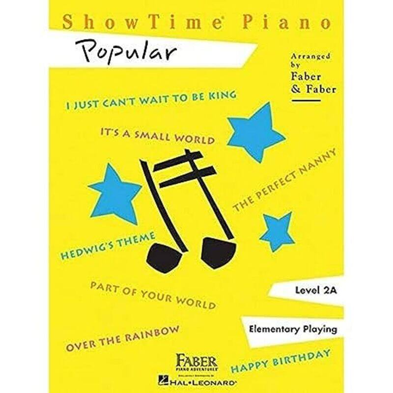 

ShowTime Piano Popular: Level 2a , Paperback by Faber, Nancy - Faber, Randall
