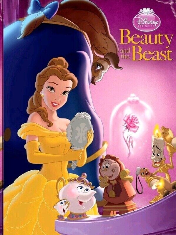 

Disney Movies (hard-padded) : Beauty and the Beast, Hardcover Book, By: Disney