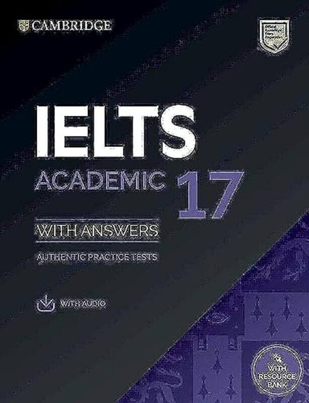 

Ielts 17 Academic StudentS Book With Answers With Audio With Resource Bank,Paperback by Cambridge University Press