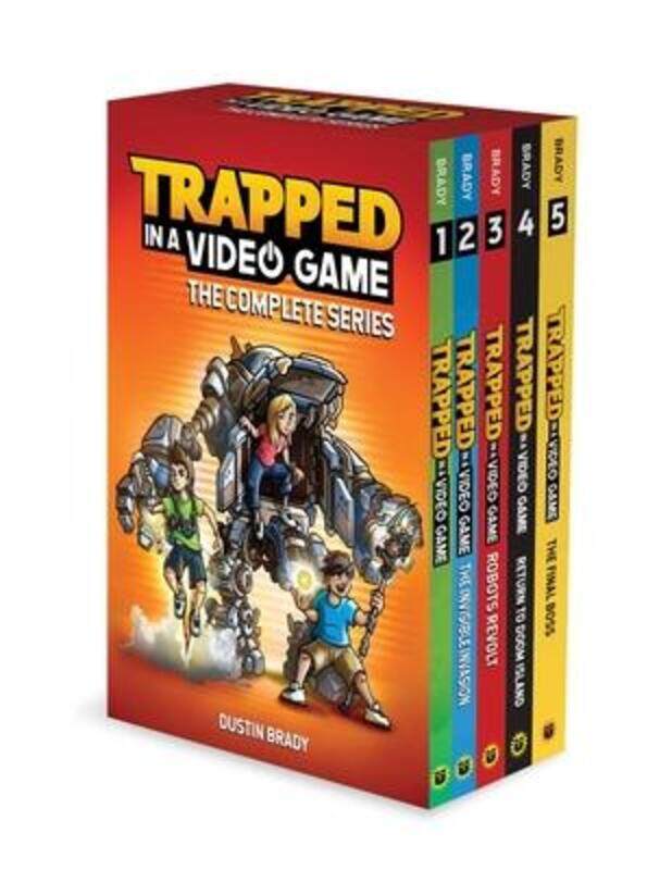 

Trapped in a Video Game: The Complete Series.paperback,By :Brady, Dustin