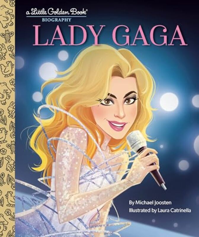 

Lady Gaga A Little Golden Book Biography By Michael Joosten - Hardcover