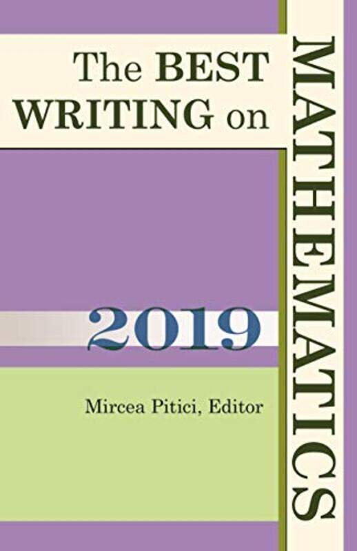 

The Best Writing on Mathematics 2019 by Jason Salkey-Paperback