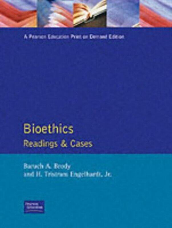 

Bioethics by Baruch A BrodyH Tristram Englehardt-Paperback