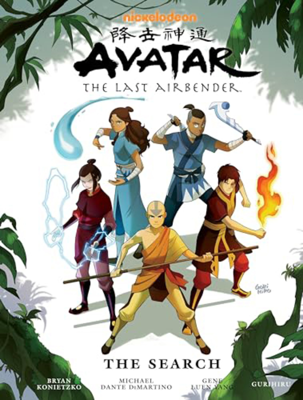 Avatar The Search, Hardcover Book, By: Michael Dante DiMartino