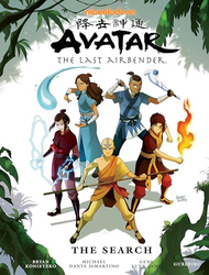 Avatar The Search, Hardcover Book, By: Michael Dante DiMartino