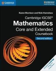 Cambridge IGCSE (R) Mathematics Core and Extended Coursebook.paperback,By :Morrison, Karen
