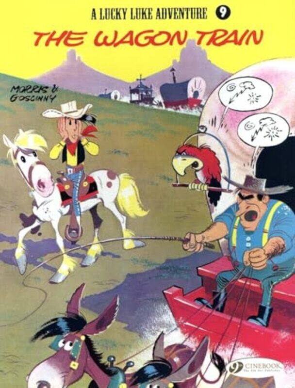 

Lucky Luke 9 The Wagon Train by Morris & Goscinny-Paperback