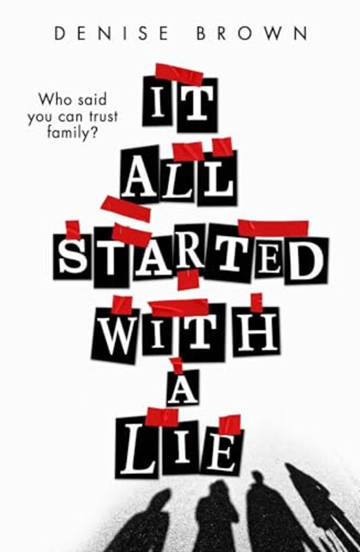 It All Started With A Lie by Denise Brown-Paperback