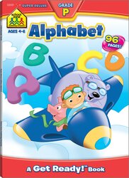Alphabet Super Deluxe Workbook, Paperback Book, By: School Zone