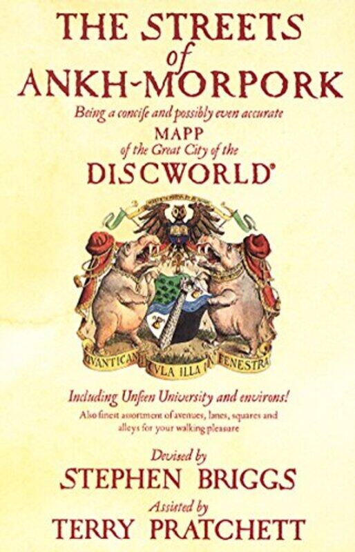 

The Streets Of AnkhMorpork by Stephen BriggsTerry Pratchett-Paperback