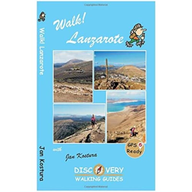 Walk Lanzarote by Jan Kostura-Paperback