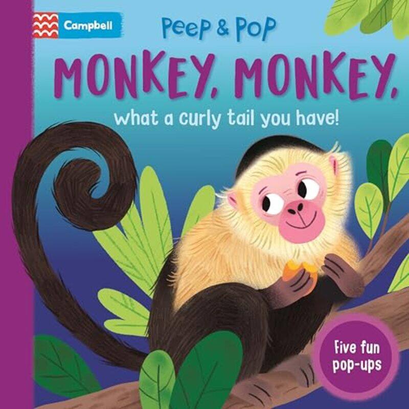 

Monkey Monkey What A Curly Tail You Have By Peep & Pop - Hardcover