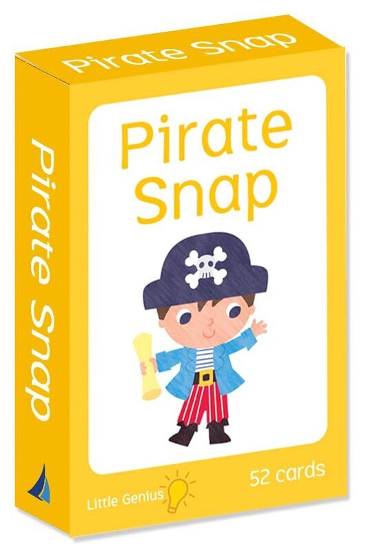 Little Genius Card Pirate Snap by Lake Press - Paperback