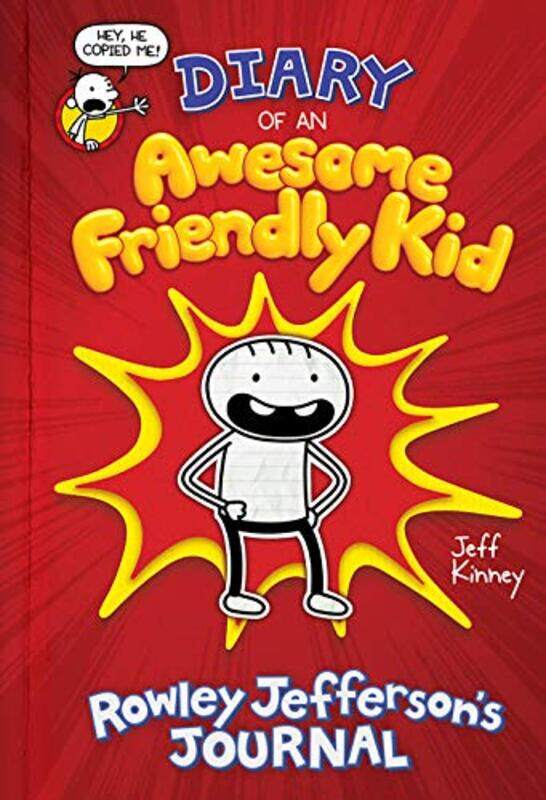 

Diary of an Awesome Friendly Kid: Rowley Jefferson's Journal, Hardcover Book, By: Jeff Kinney