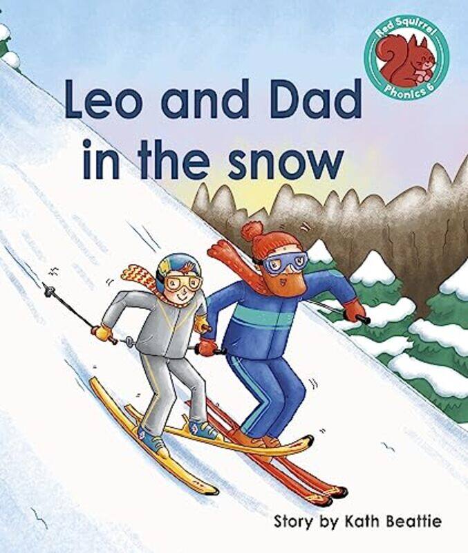 

Leo and Dad in the snow by Dr Annette Collinge-Paperback
