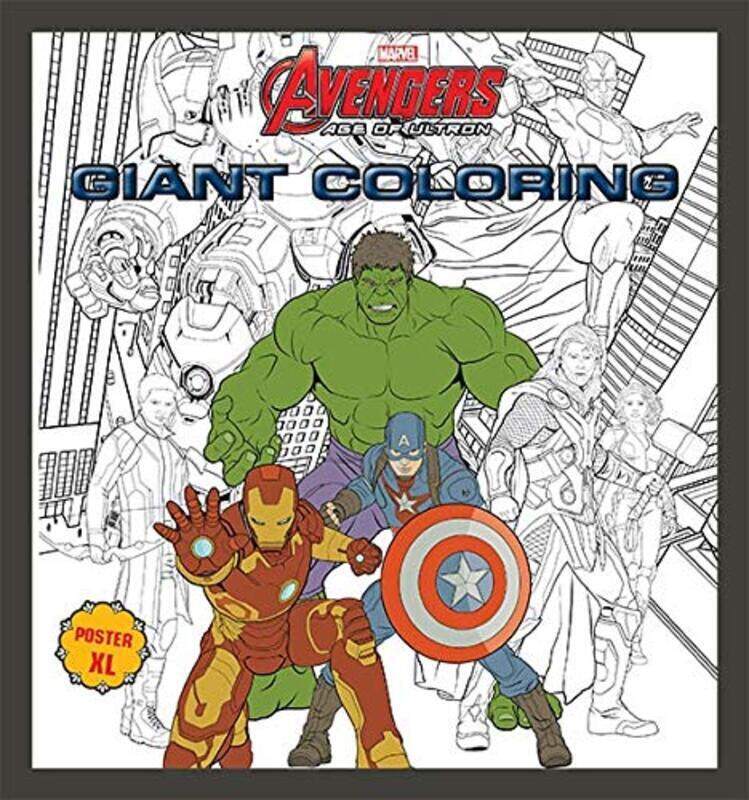 

Avengers - Giant Coloring XL, Paperback Book, By: Marvel