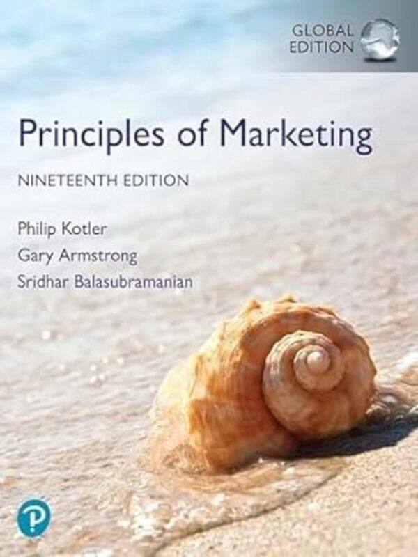 

Principles Of Marketing Global Edition