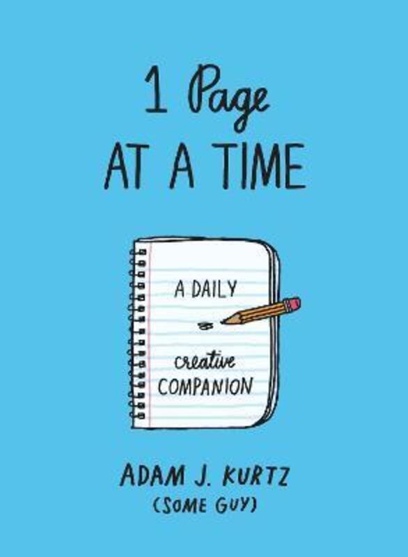 1 Page at a Time (Blue): A Daily Creative Companion.paperback,By :Kurtz, Adam J.