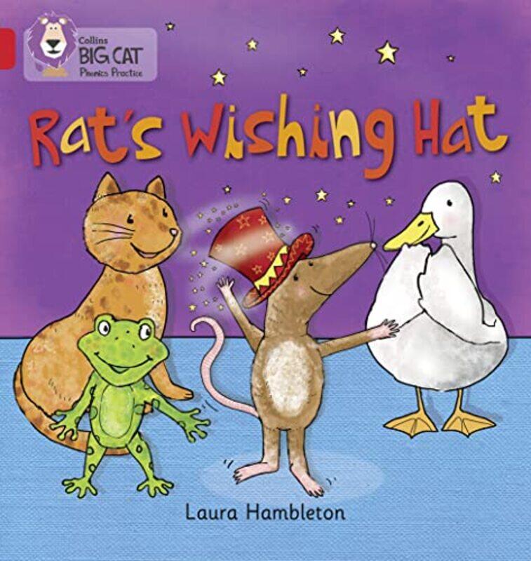 

Rats Wishing Hat Band 02B/Red B Collins Big Cat Phonics By Hambleton, Laura - Collins Big Cat Paperback