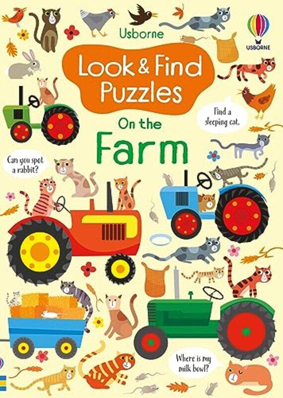 

Look and Find Puzzles On the Farm Paperback by Kirsteen Robson