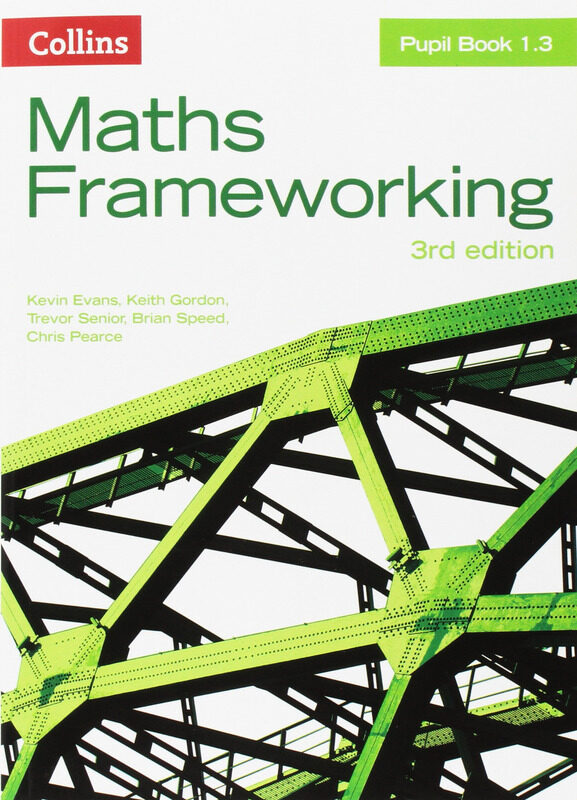 

KS3 Maths Pupil Book 1.3, Paperback Book, By: Kevin Evans, Gordon, Trevor Senior, Brian Speed, Chris Pearce