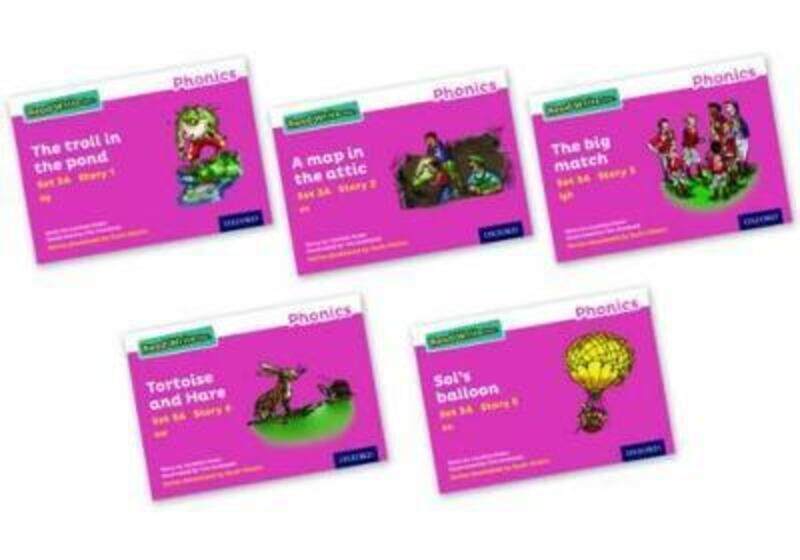 

Read Write Inc. Phonics: Pink Set 3A Storybooks Mixed Pack of 5,Paperback, By:Various