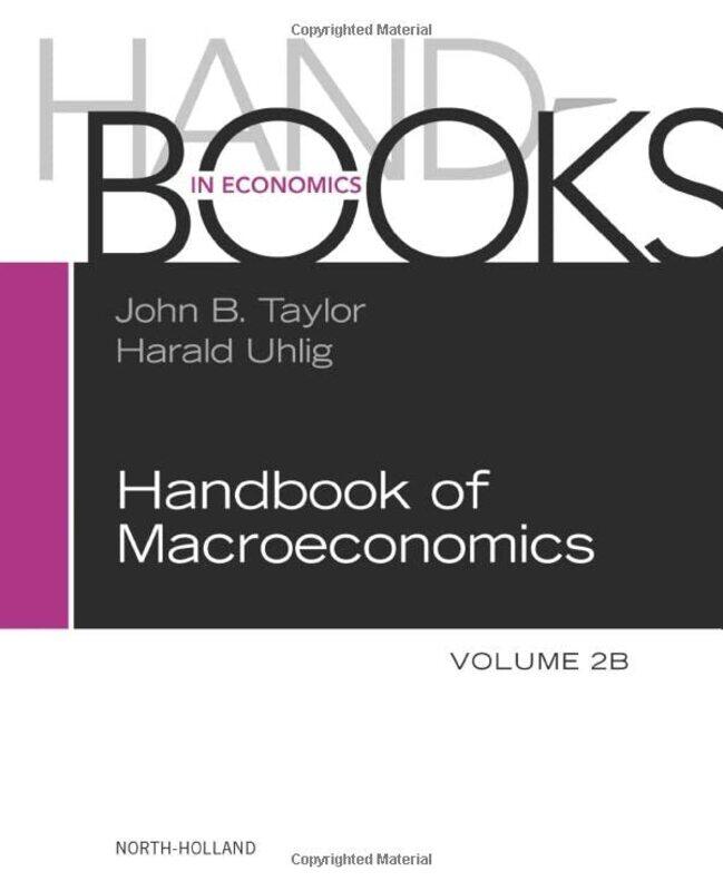 

Handbook of Macroeconomics by Donald BridgeDavid Phypers-Hardcover