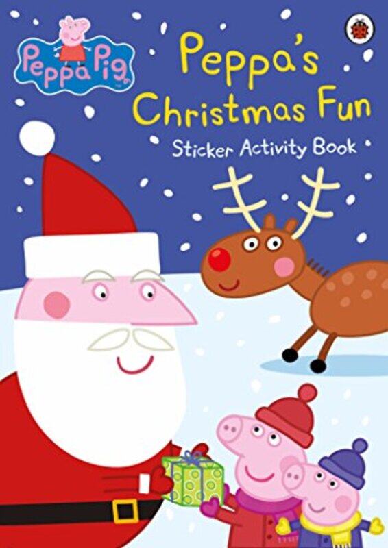 

Peppa Pig Peppas Christmas Fun Sticker Activity Book by Peter Ainsworth-Paperback