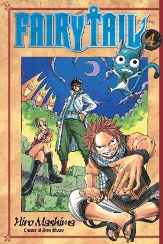 Fairy Tail 4 ,Paperback By Hiro Mashima