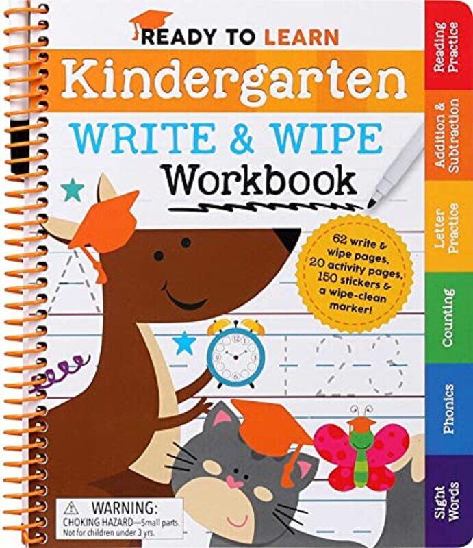 

Ready To Learn Kindergarten Write And Wipe By Grk - Paperback