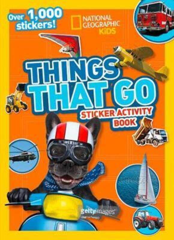 

Things That Go Sticker Activity Book.paperback,By :National Geographic Kids