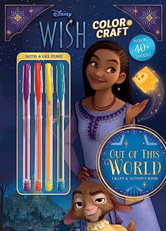 

Disney Wish Out Of This World Color And Cr By Baranowski Grace - Paperback