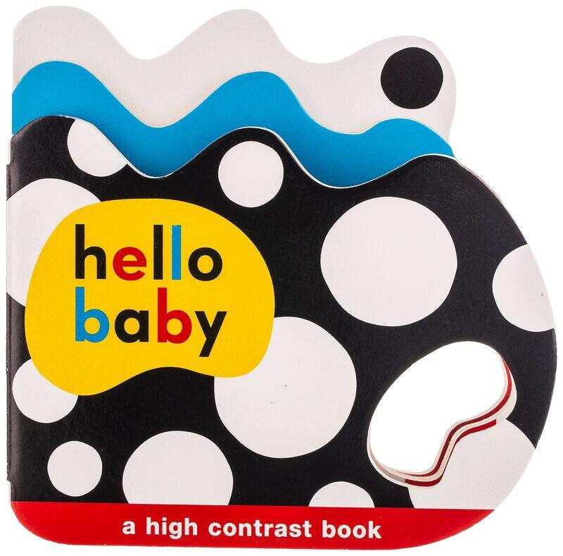 

Hello Baby: Baby Grip: A High Contrast Book, Board Book, By: Roger Priddy